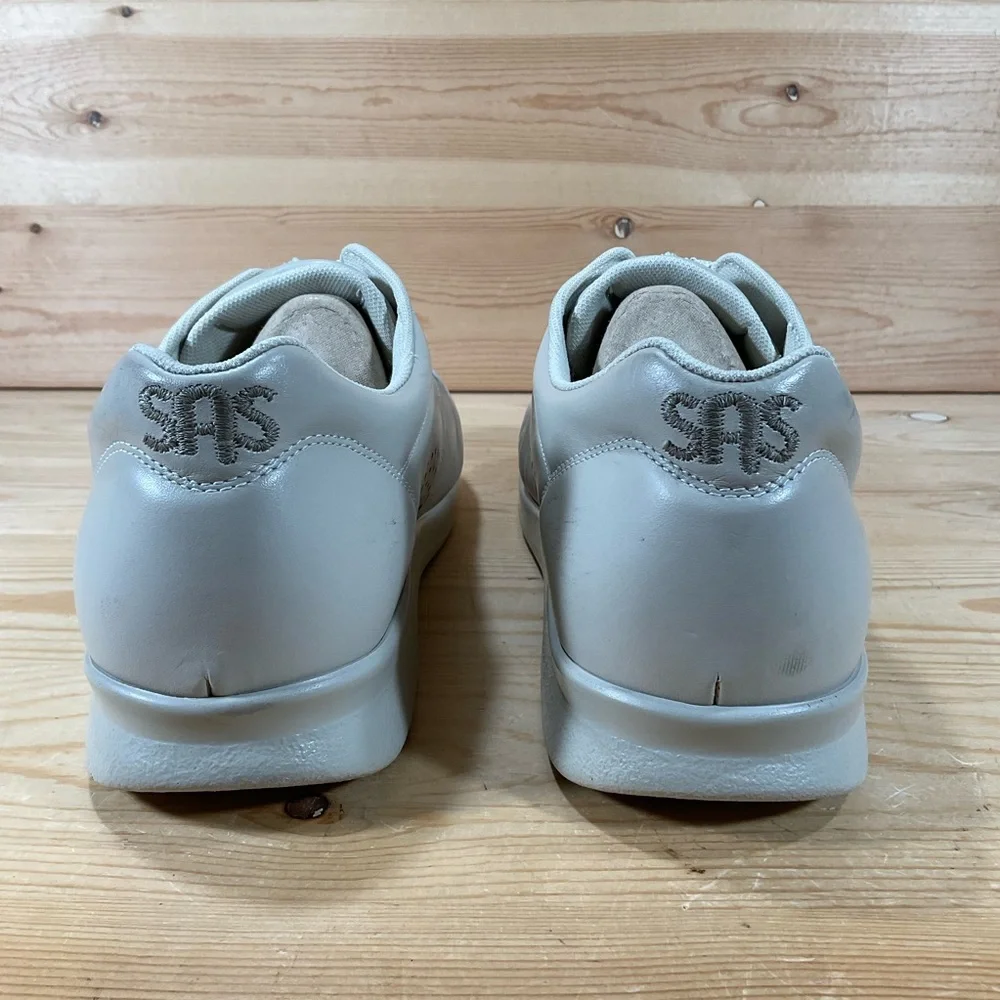 SAS Time Out Walking Shoes Size Men’s 9 M Beige Leather Comfort USA